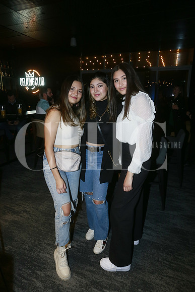 Samantha Elgueros, Jocelyn Moreno y Mara Hernández