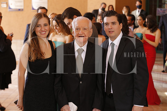 Michelle Palau de Corona, Félix Cavazos y  Helio Corona (1)