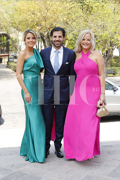 Alexa Garza, Alejandro Argüelles y Jemille Valencia