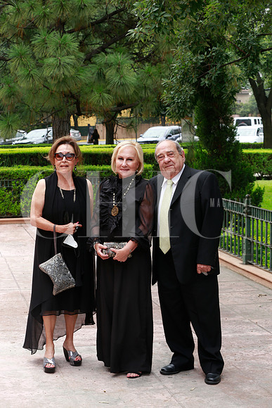 Olga V de Guajardo, Olaya Guajardo de Lozano  y José Lozano (3)