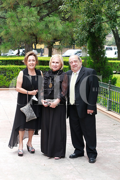 Olga V de Guajardo, Olaya Guajardo de Lozano  y José Lozano (1)
