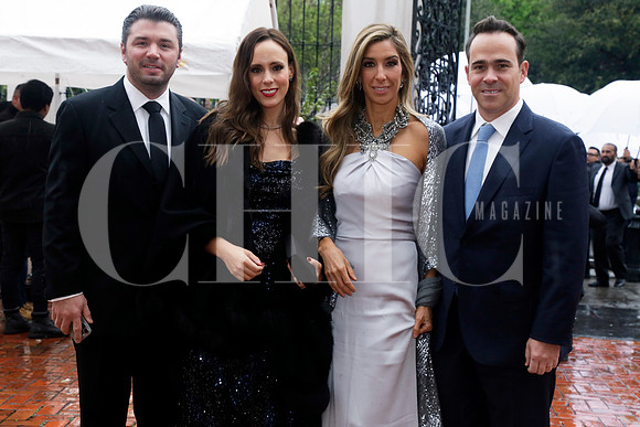 Fidel Gutíerrez, Luz María Martin, Amiel Ruiz de Martín y Ricardo Martín