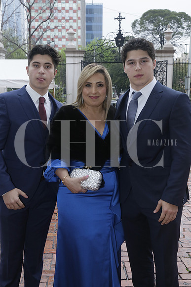 Omar García, Susy Valle de García y Andrés García
