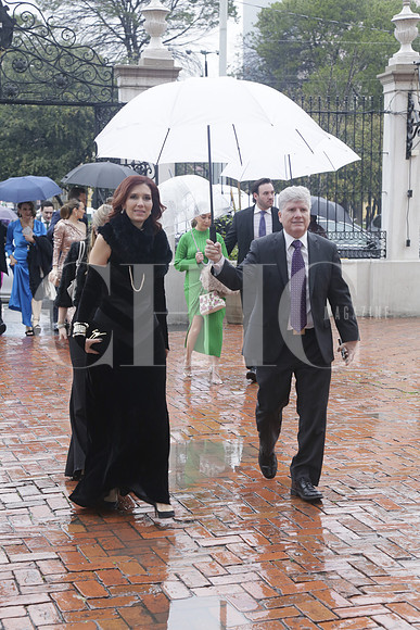 Paulina Farías de Chapa y Gabriel Chapa