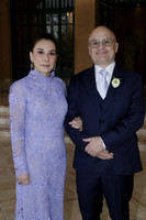 (papás del novio) Cristina Miranda de Bravo y Daniel Bravo