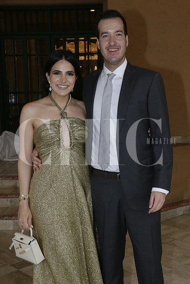 Pamela Zedán y  Nicolás Riefkhol