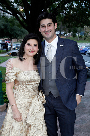 Dora María Castro de Treviño y Sergio Treviño