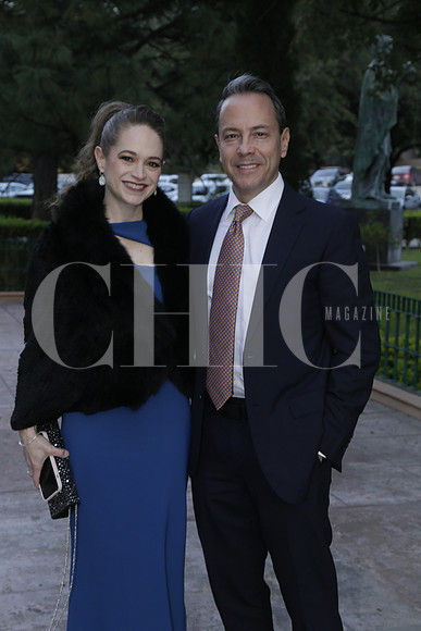 Véronica Elizondo y fernando López