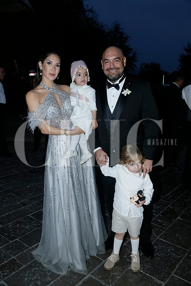 Daniela Espino Barros, Daniela Vázquez, Manuel Vázquez y Alberto Vázquez