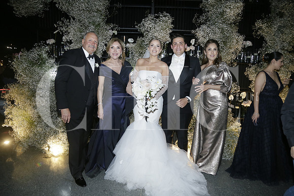 Manuel Espino Barros, Valentina de Espino Barros, Carolina Espino Barros, Juan Carlos García y María Teresa Arguello