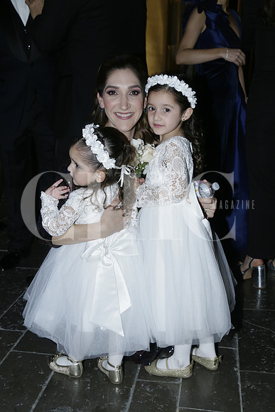 Valeria Espino Barros de Luna, Victoria Luna y Valentina Luna