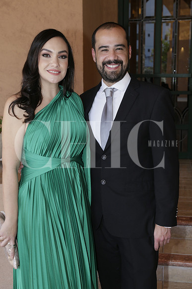 Claudia Álvarado y Pablo Patrón