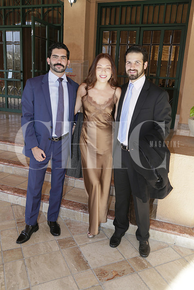 Diego Ramírez, Lucia Barbosa y Javier Artaloitia