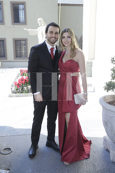 Daniel Gadelof y Alexandra Benain