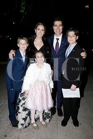 Andres Porte, Claudia Lozano de Porte, Emilio Porte, Mariana Porte y Emilio Porte