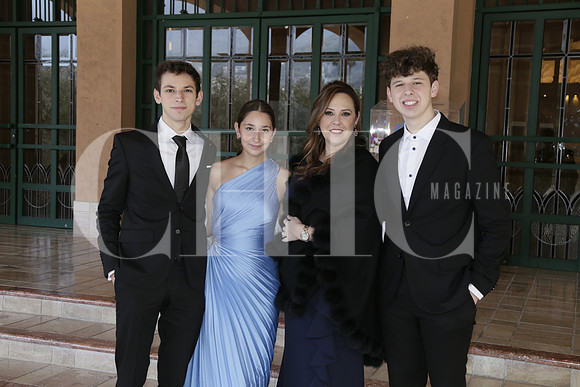 Felipe Muzquiz, Melissa Muzquiz, Marcela Cantú de Muzquiz y Juan pablo Muzquiz