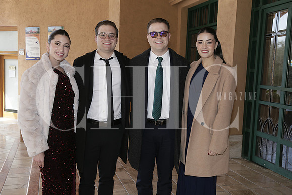 Lucia Rodríguez, Andrés Garza, Rafael Garza y Sofia Hernández