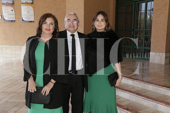 Lupita Rubio, Edelmiro Lozano y Marian Lozano