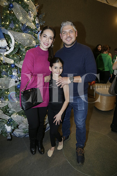 Andrea de González, Sofia González y Gerardo González (3)