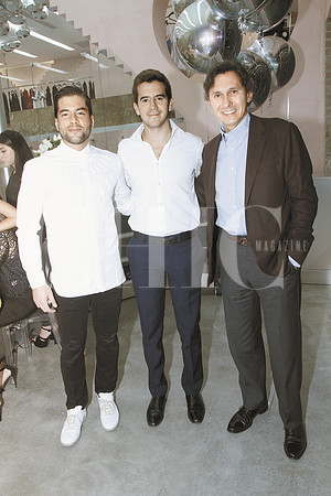 Carlos García, Bernardo Zambrano y Zacarías Méndez