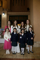 Cristina Donadiu, Andrea Lomeli, Melissa Ofarril, Emma Álvarado,  (abajo) Ana Cristina Rodríguez, , Maria Regina Santoy, Melissa Deep y Daniela Cruz (2)