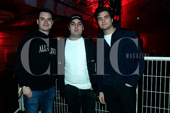 Emiliano Garza, Mauricio Mitre y Marcelo Roblesgil