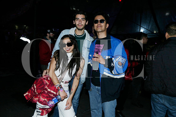 Mónica Guerrero, Oscar Villarreal y Adolfo Campos
