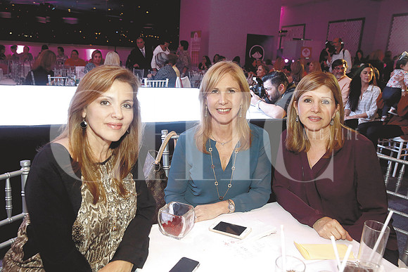 Makela Martínez de Leal, Ana de Aldape y Lavy Peña de Olivares