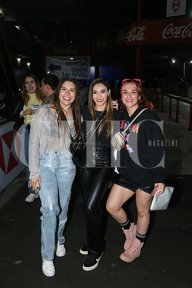 Lorena Olivares, Ana Laura Martínez y Lorena del Valle