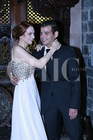 Ginelle Fasci y Miguel Ángel Flores