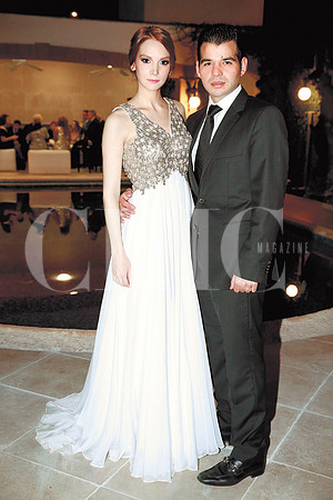 Ginelle Fasci y Miguel Ángel Flores