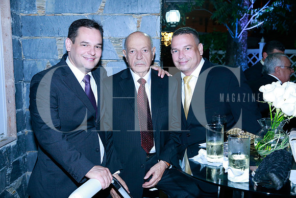 Luis Ángel Benavides, Felipe Benavides y Felipe Benavides Jr