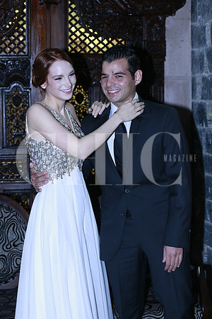 Ginelle Fasci y Miguel Ángel Flores
