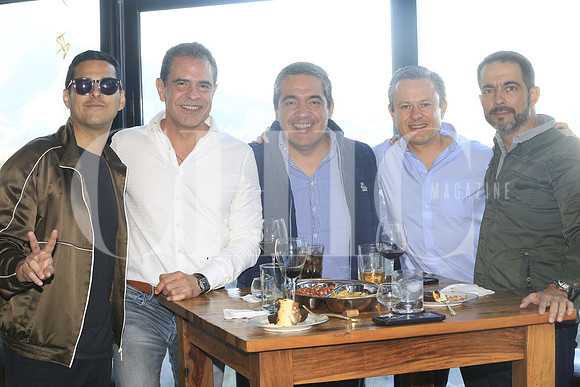 Daniel Cantisani, Jorge Coronado, Juan Carlos Calderon, Leonardo Manrique y Jose Maria Salvador 3