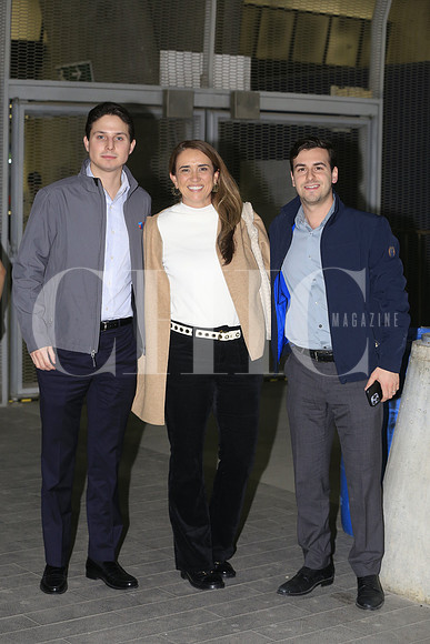 Eugenio de la Garza, Nicole Morrill y José Zambrano  2