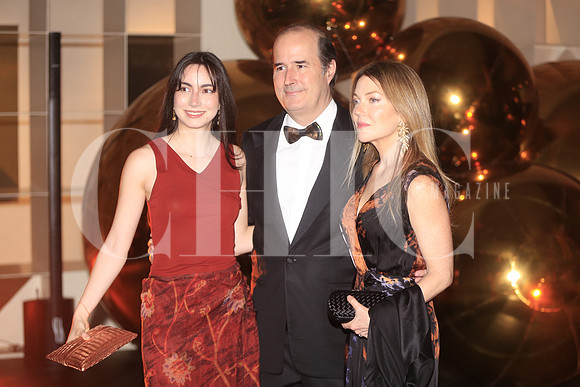 Kenza Fernandez, Alberto Fernandez y Alejandra Dominguez 2
