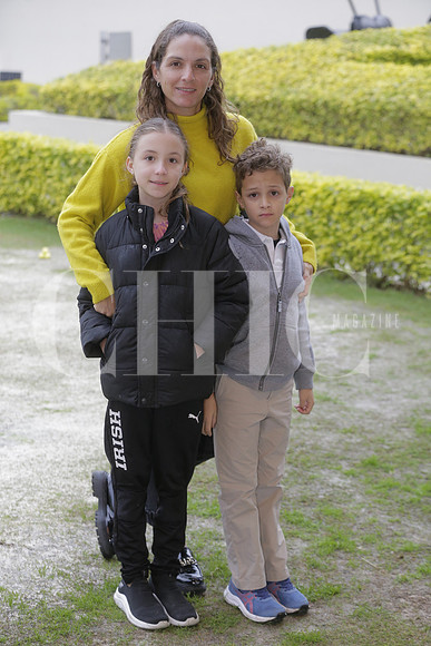 Cynthia Narvaez, Emilia Galindo y Eugenio Galindo 3