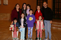 Ma Elena García, Regina Garza, Santiago Bernal, Alessa Bernal, Fede Bernal, Elisa Bernal, Alina Bernal, Francisco Bernal y Celina Lozano 3