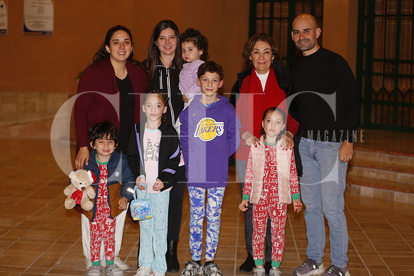 Ma Elena García, Regina Garza, Santiago Bernal, Alessa Bernal, Fede Bernal, Elisa Bernal, Alina Bernal, Francisco Bernal y Celina Lozano 3