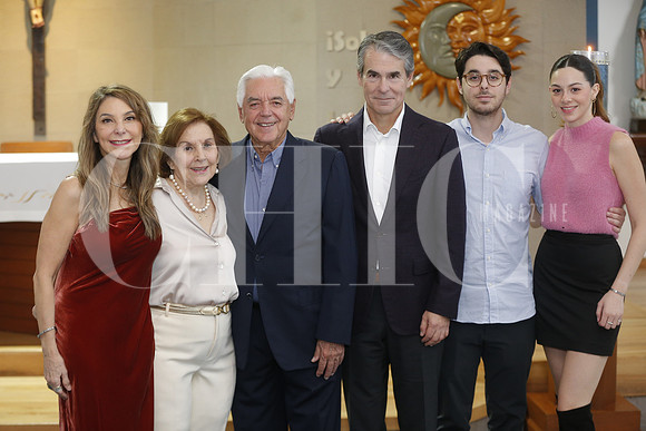 Maria Eugenia Martínez, Maria Eugenia Treviño, Hugo Martínez Fernandez, Guillermo Torre Amione, Alejandro Torre y Raquel Lozano 3