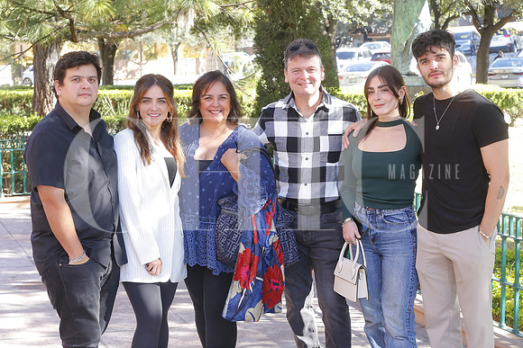 Carlos Pascal, Laura Pascal, Ana Laura Zavala, Alberto Pascai, Sofia Pascal y Mauricio Pascal 2