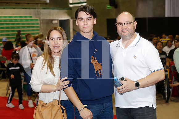Valeria Toussaint, Emilio Fausch y Ricardo  Fausch 1
