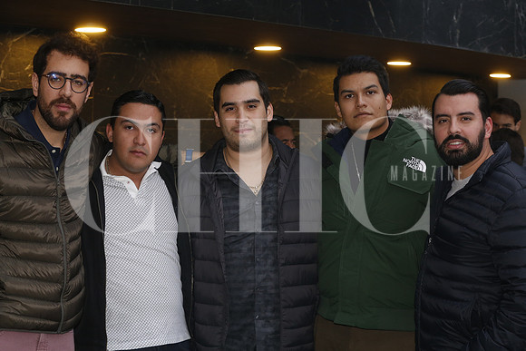 Daniel Hernandez, Andrés Salinas, Héctor Martínez y Fabian Rodriguez 2