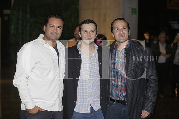 Julio Guajardo, Alejandro Garza y Jorge Guajardo 3