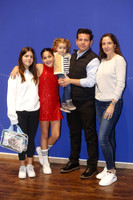 Claudia Balli, Ovidio Leal, Daniela Leal, Maya Leal y Eva Sofia Leal 2