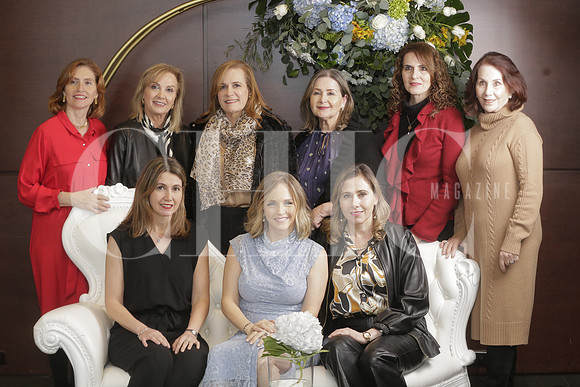 Pilar Elizondo, Gloria Cañamar, Estefany Handal, Marilin Marcos, Marcela Marcos, Maria Esther Leal, Cecy Navarro y Miriam Dieck 3