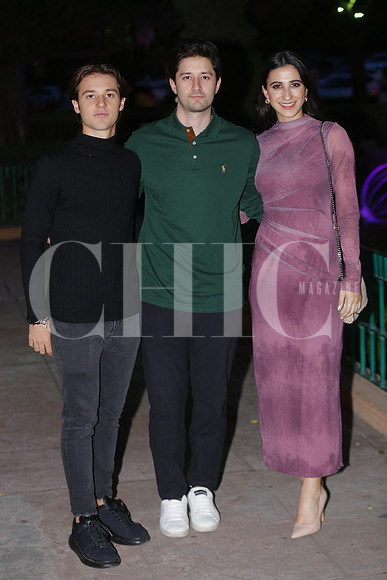 Patricio Luna, Salvador Luna y Mariana Kalifa 2