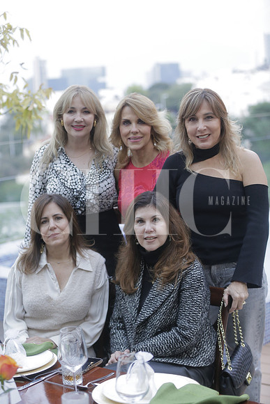 Kattia Garza, Claudia Ibarra, Edwina Collyer Isabel Garza y Susana Santos 2