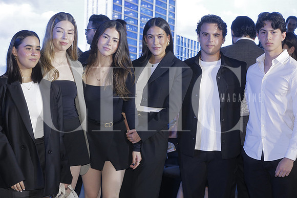 Renata Garza, Maya Garza, Carola Garza, Paulina Garza, Leonardo Garza y Sergio Ganem 7