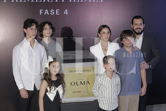 Sergio Ganem, Gael Ganem, Valentina Garza Mercado, Matias Ganem, Emilio Ganem y Sergio Ganem 2